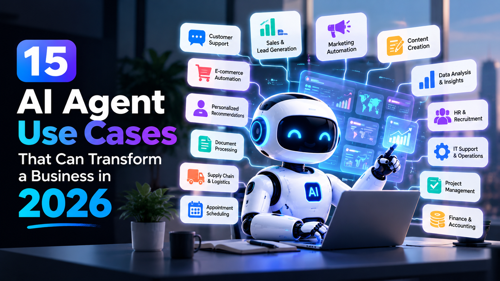 15 AI Agent Use Cases That Can Transform a Business in 2026